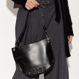 Banner Hobo Medium Shoulder Bag